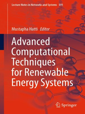 cover image of Advanced Computational Techniques for Renewable Energy Systems